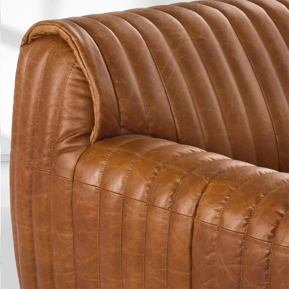 AspPremier Leather Sofa - thebelacan