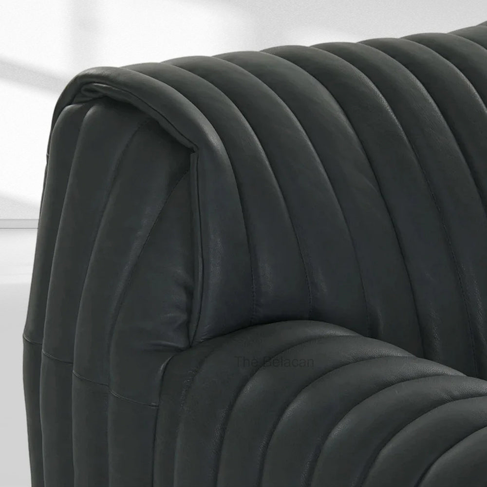 Aspen Leather Occasional Chair - thebelacan