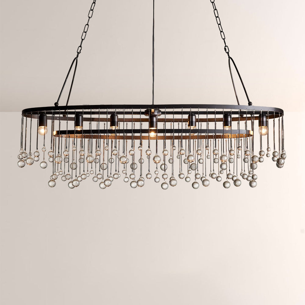 Aubluxe Oval Chandelier - thebelacan