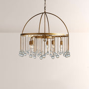 Aubluxe Round Two-Tier Chandelier - thebelacan