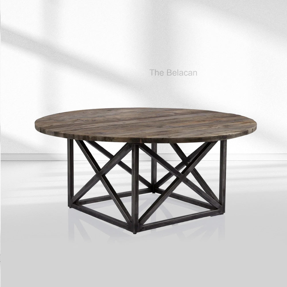 AxeVerve Mk3 Round Dining Table - thebelacan