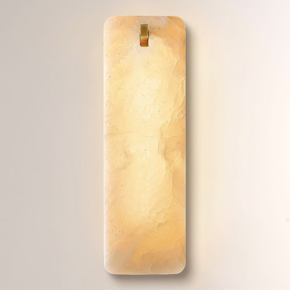 Cascade Alabaster Wall Sconce - thebelacan