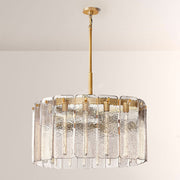 Cascade Glass Round Chandelier 36"D - thebelacan