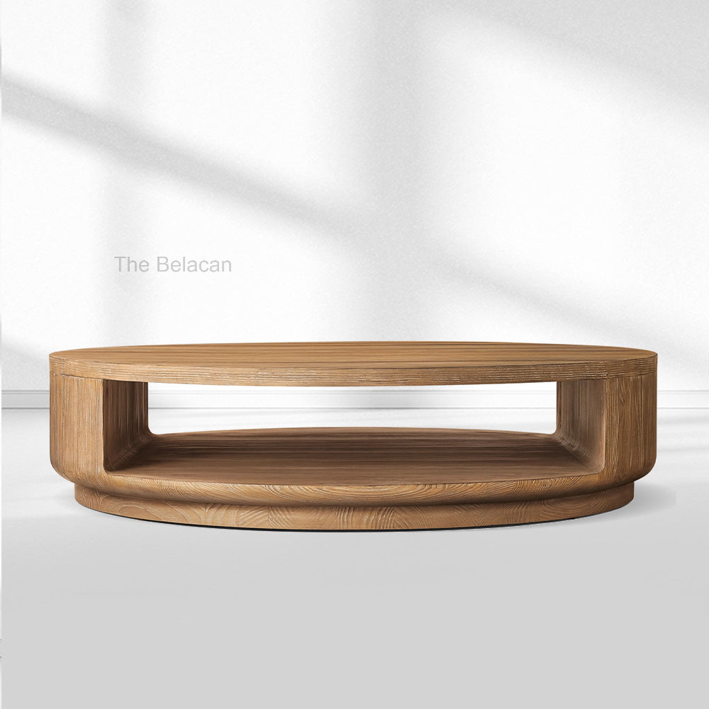 Cirglam Open Round Coffee Table - thebelacan