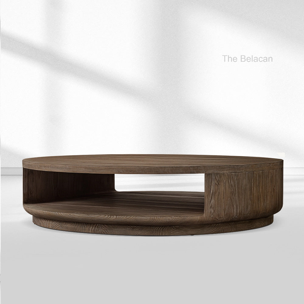 Cirglam Open Round Coffee Table - thebelacan