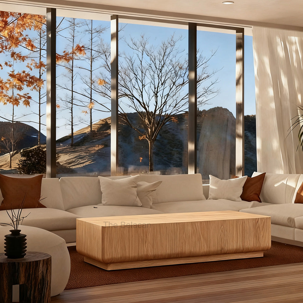 Cirglam Plinth Coffee Table - thebelacan