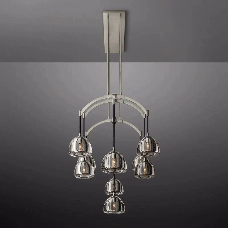 Crescent Linear Chandelier 54'' - thebelacan