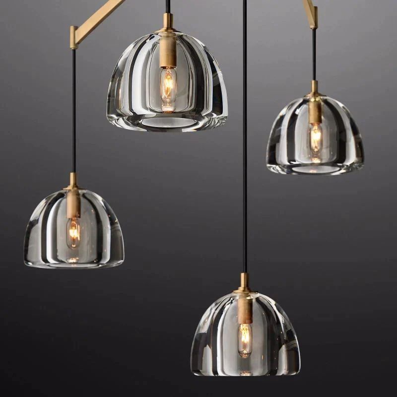 Crescent Linear Chandelier 72'' - thebelacan