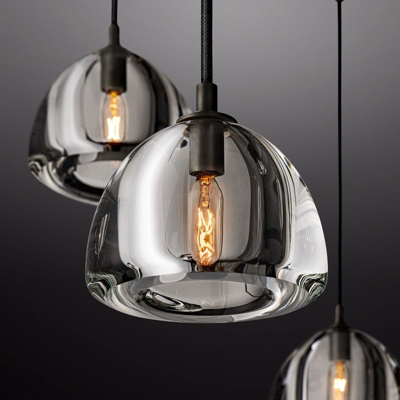 Crescent Round Chandelier 36'' - thebelacan