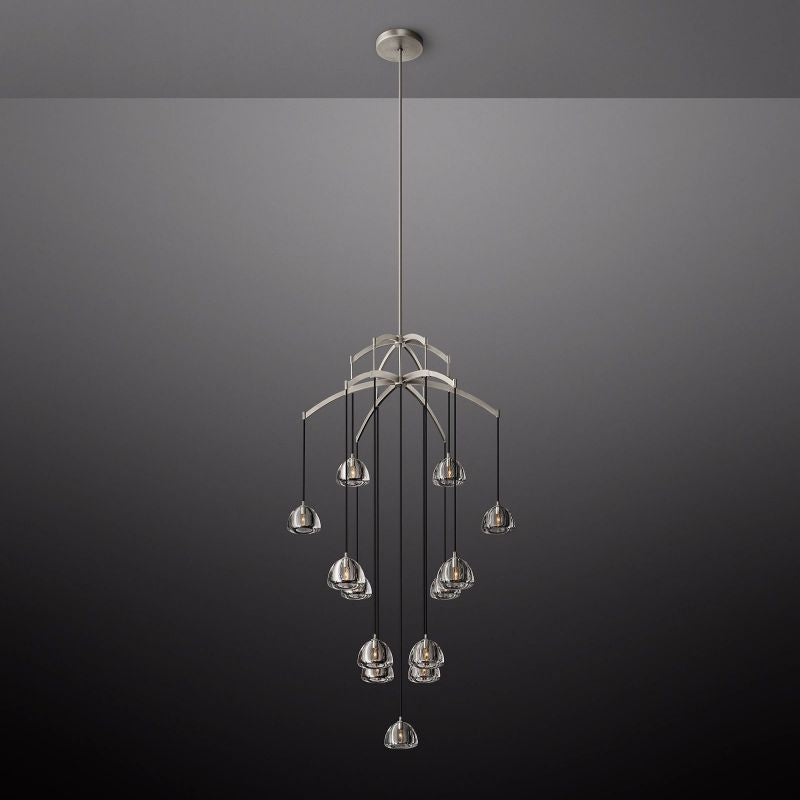 Crescent Round Chandelier 48'' - thebelacan
