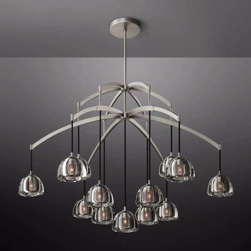 Crescent Round Chandelier 60'' - thebelacan