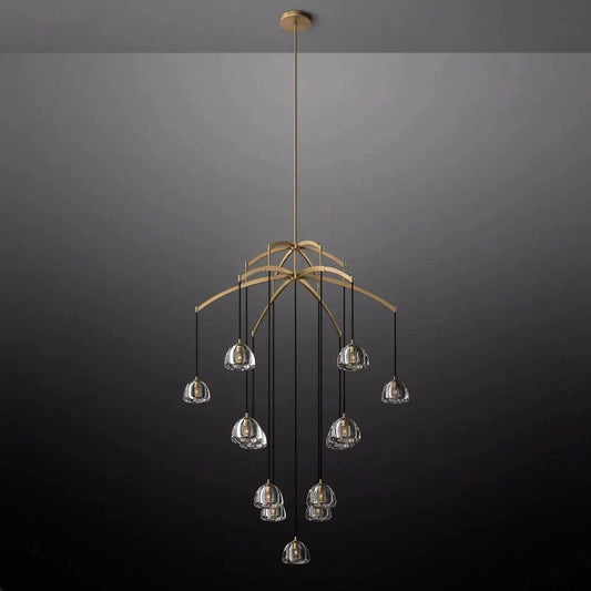 Crescent Round Chandelier 60'' - thebelacan
