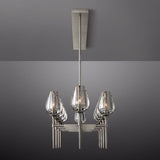 Crystal Tulip Linear Chandelier 65'' - thebelacan