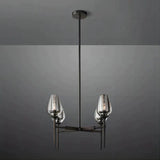 Crystal Tulip Round Chandelier 27” - thebelacan