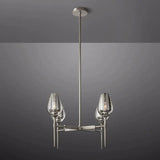 Crystal Tulip Round Chandelier 27” - thebelacan