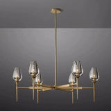 Crystal Tulip Round Chandelier 42” - thebelacan