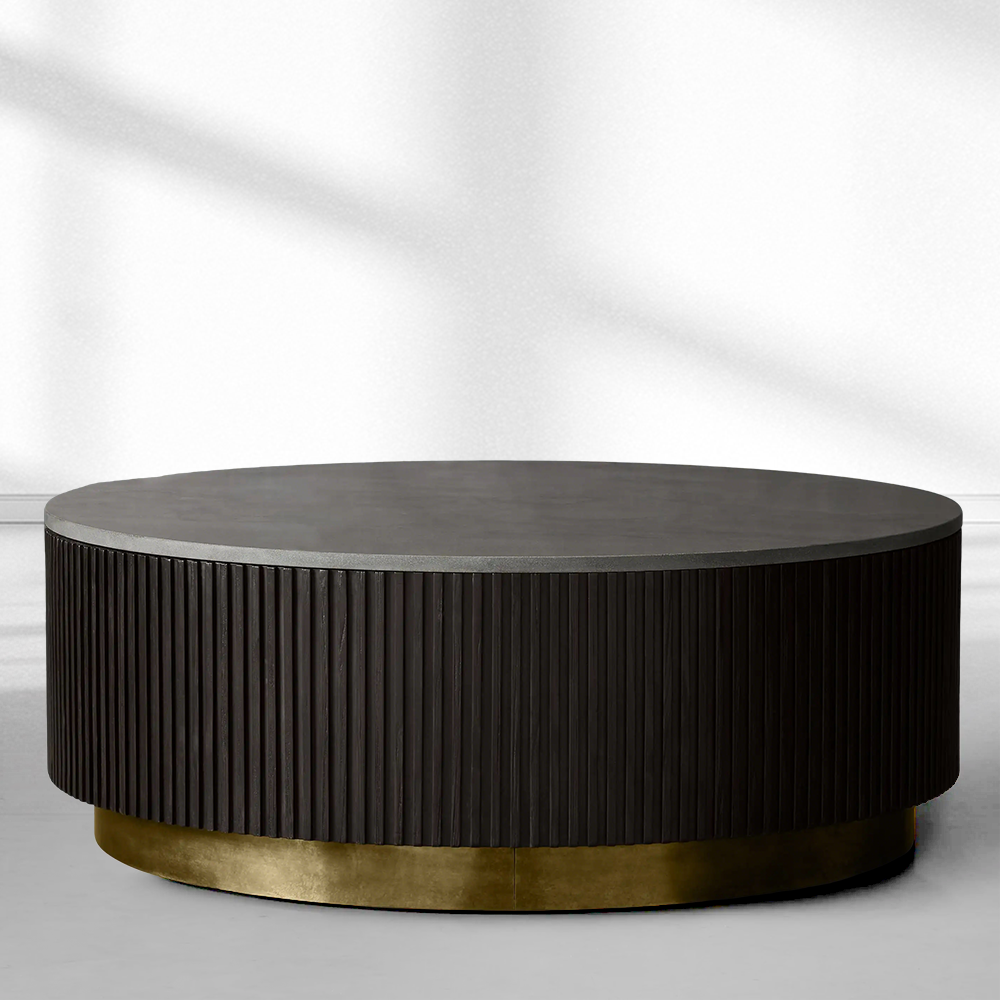 Fimley Round Coffee Table - thebelacan