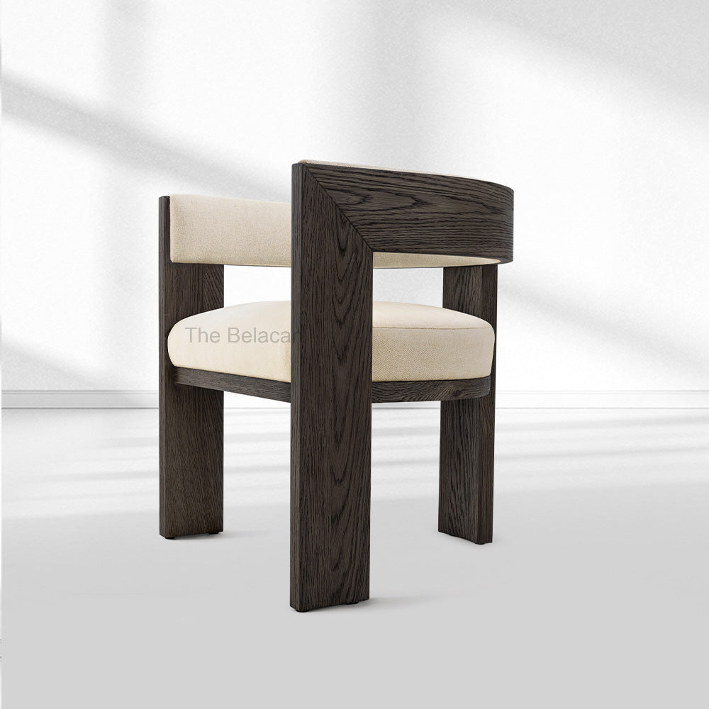 Elgin Fabric Dining Armchair - thebelacan