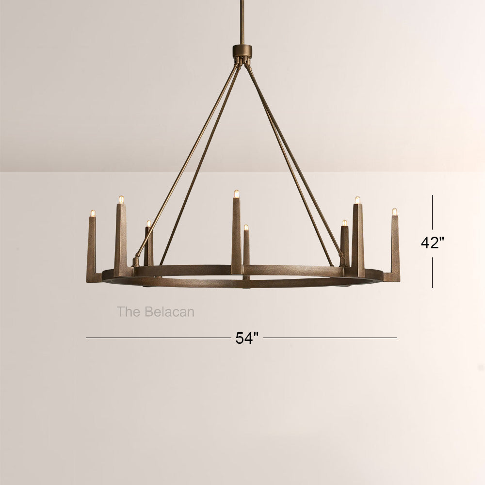 Emmgrande Round Chandelier - thebelacan