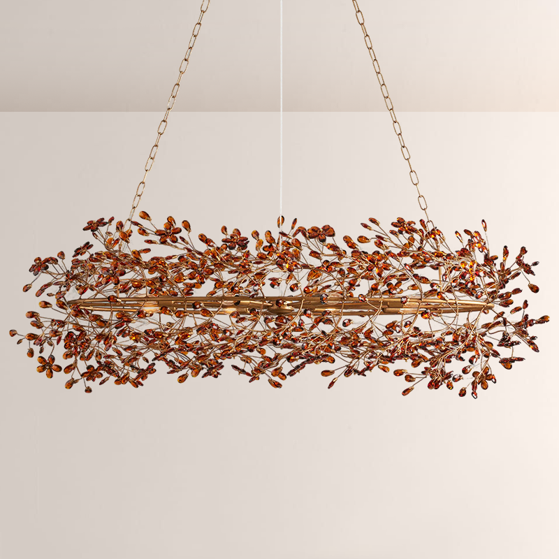 Fiore Oval Chandelier - thebelacan