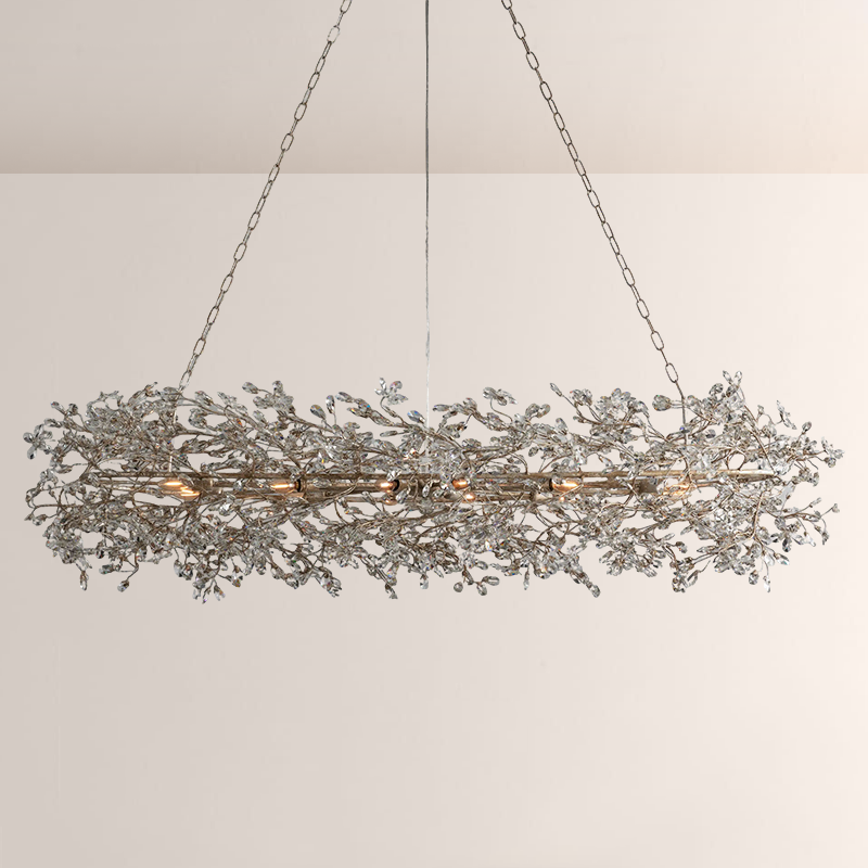 Fiore Oval Chandelier - thebelacan
