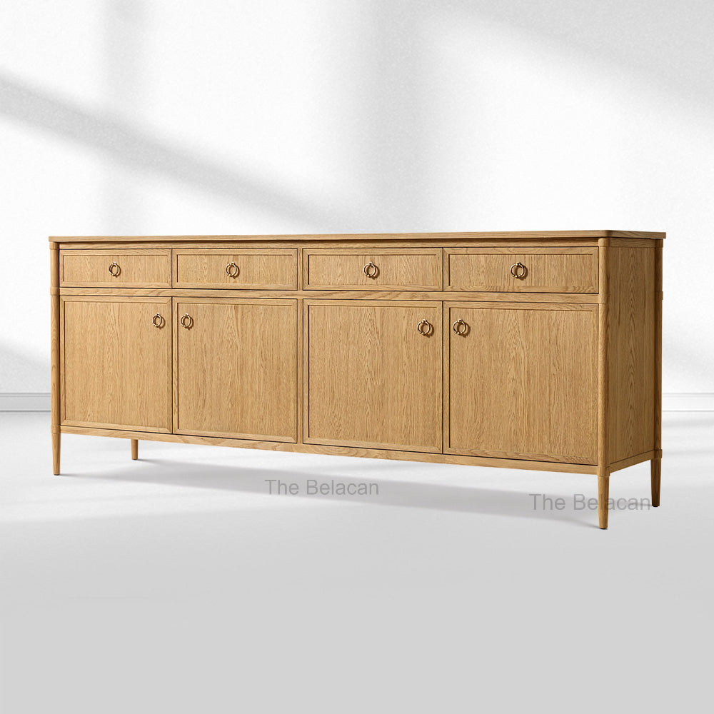 Fraboutiq 4-door Sideboard with Drawers - thebelacan