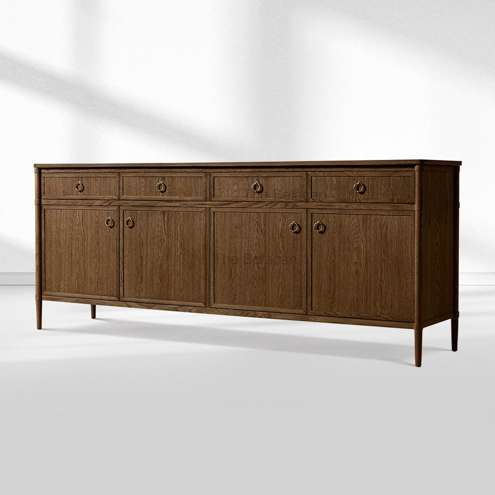 Fraboutiq 4-door Sideboard with Drawers - thebelacan