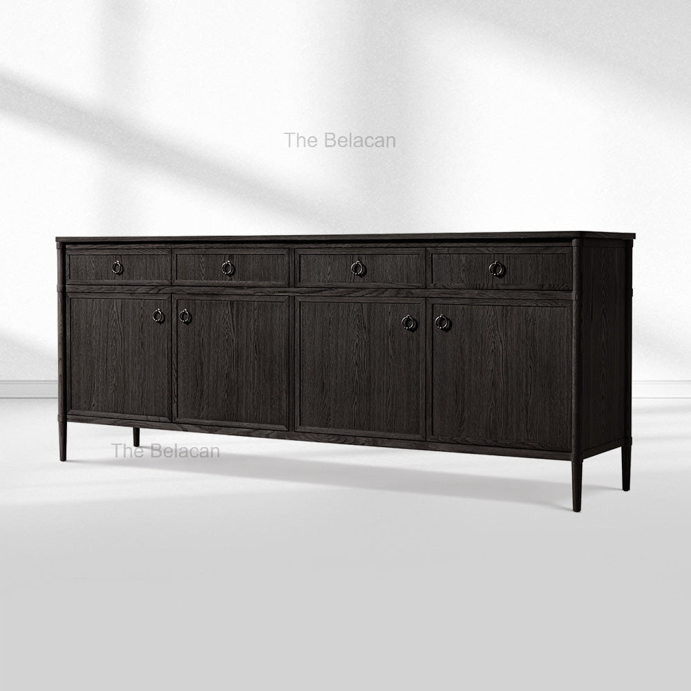 Fraboutiq 4-door Sideboard with Drawers - thebelacan