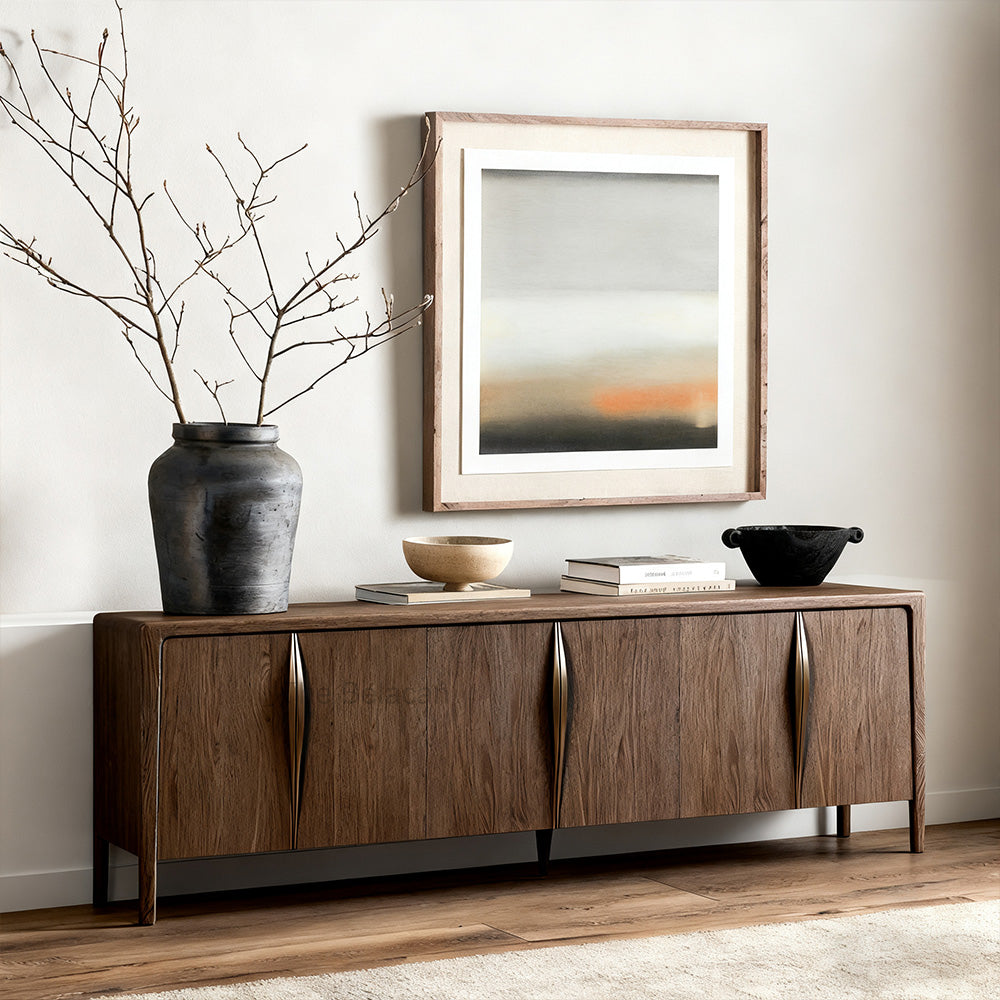 Gael Oak 6-door Sideboard - thebelacan