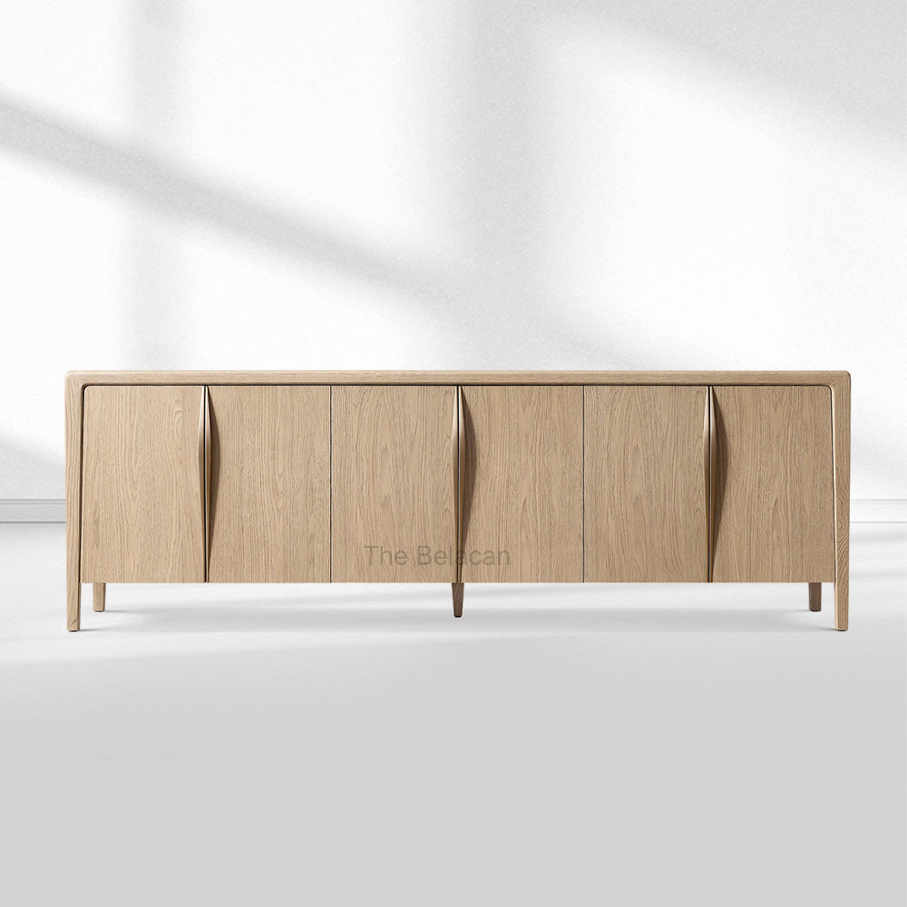 Gael Oak 6-door Sideboard - thebelacan