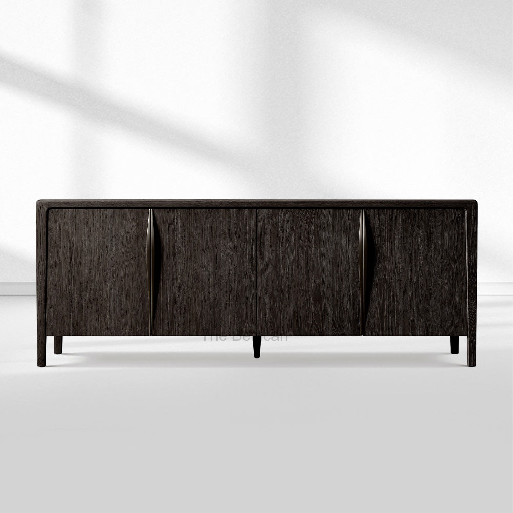 Gaelex Oak 4-door Sideboard - thebelacan