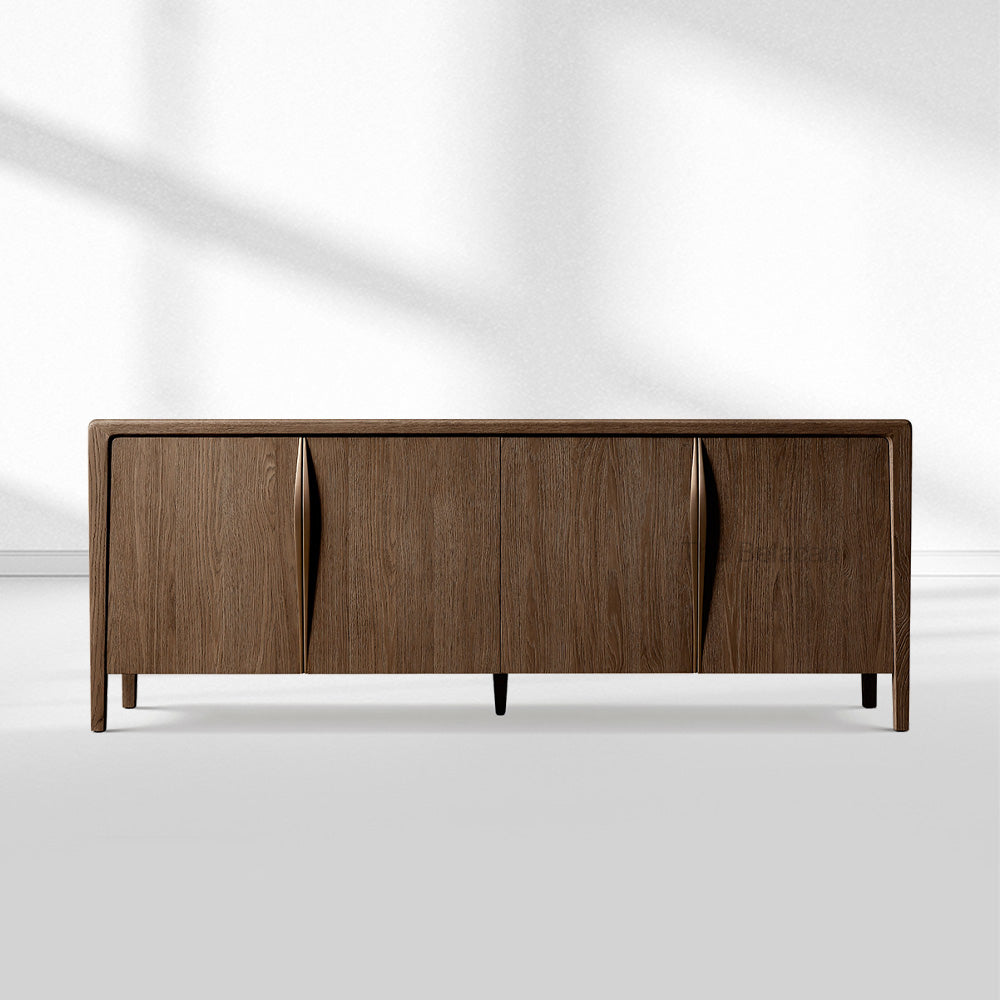Gaelex Oak 4-door Sideboard - thebelacan