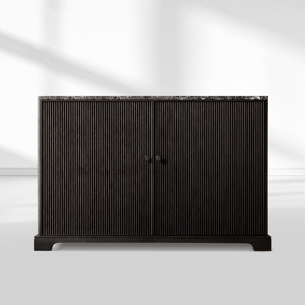 Genprestige Emperador Reeded Double-Door Sideboard - thebelacan