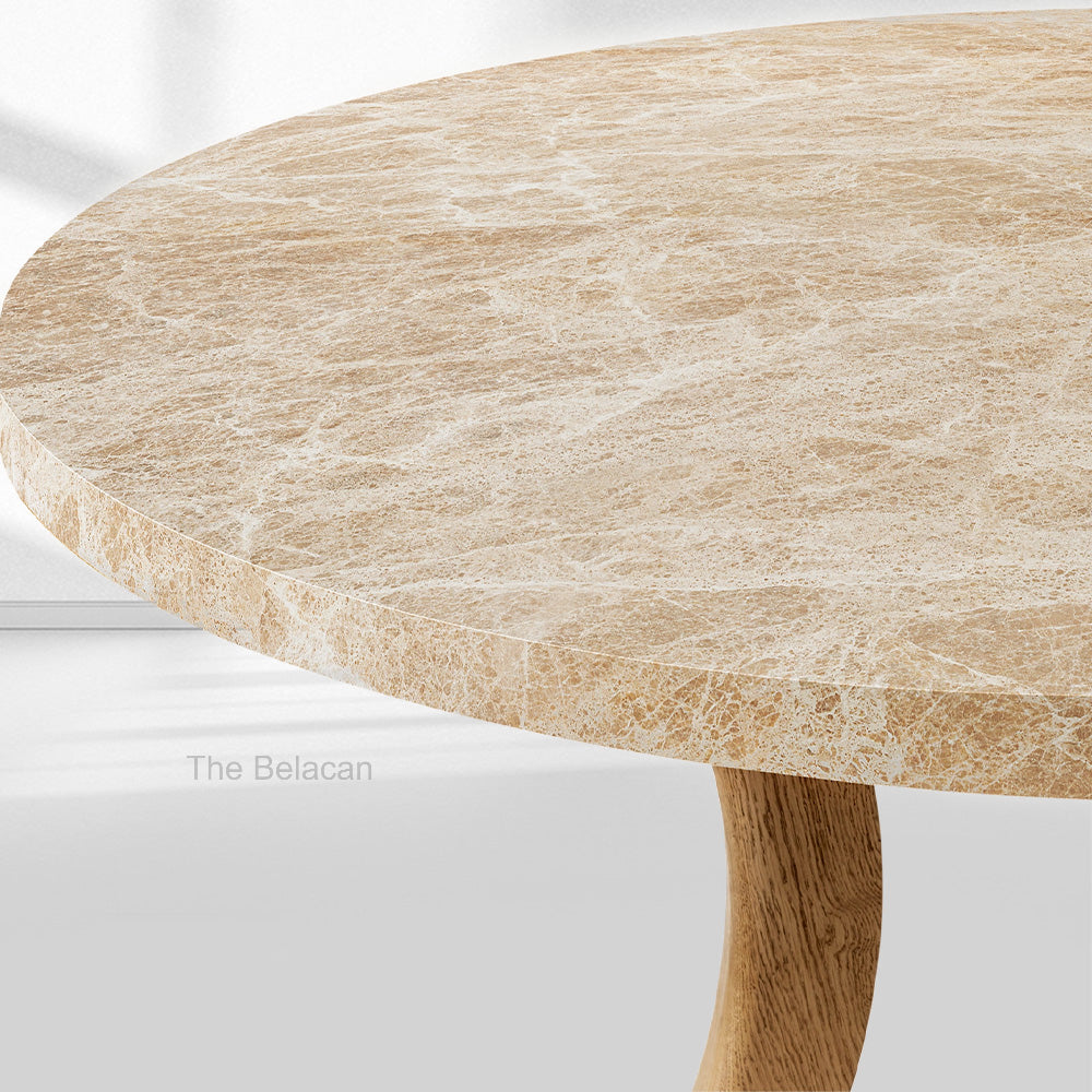 Genprestige Emperador Round Dining Table - thebelacan