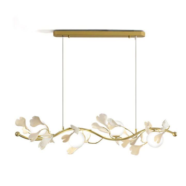 Gingko Glass Chandelier - thebelacan