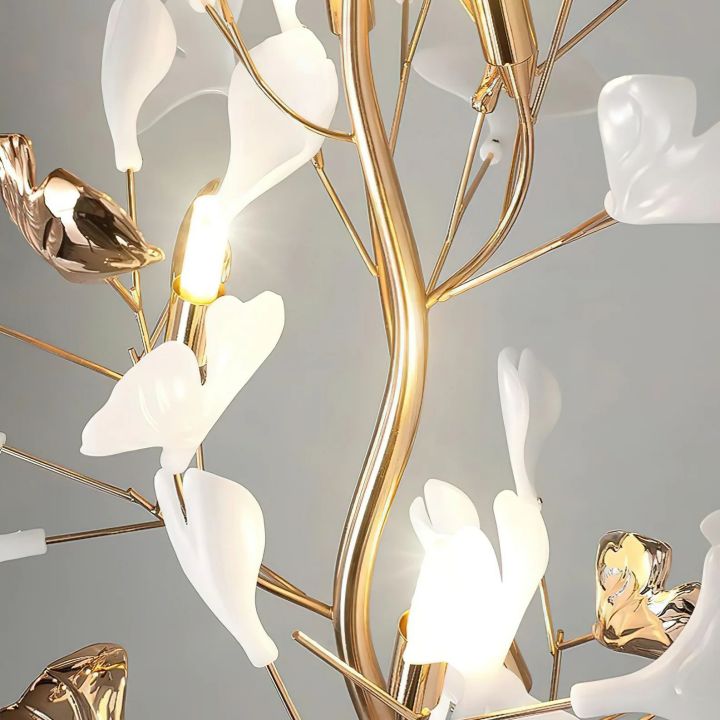 Gingko Leaf Floor Lamp - thebelacan