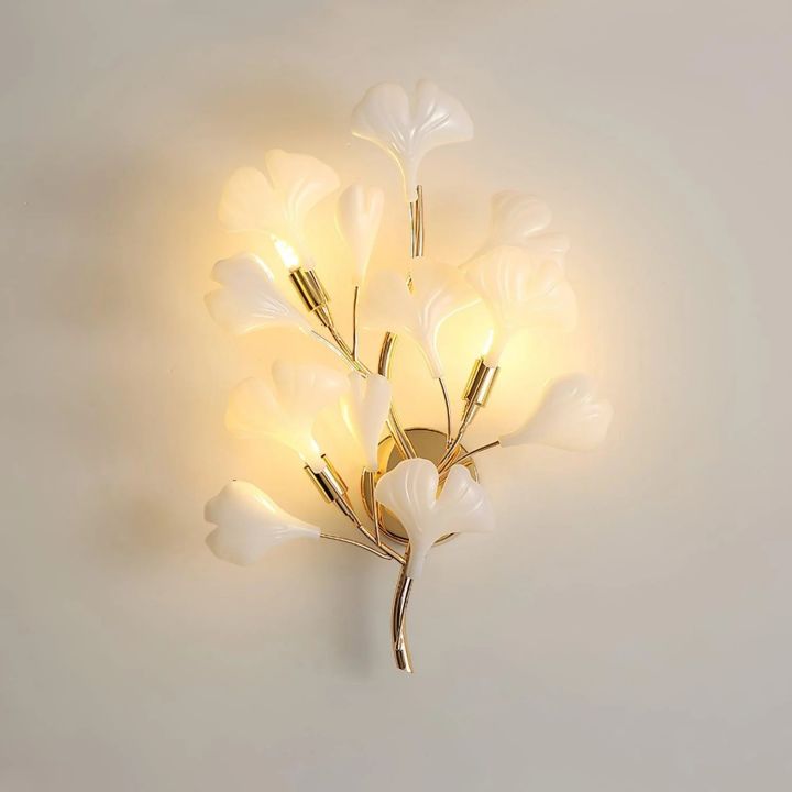 Gingko Wall Sconce - thebelacan
