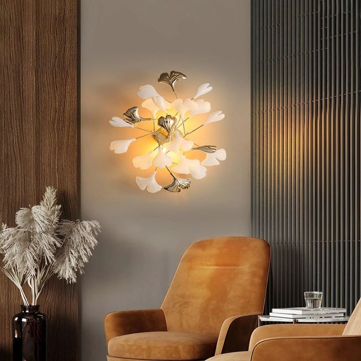 Gingko Wall Sconce - thebelacan