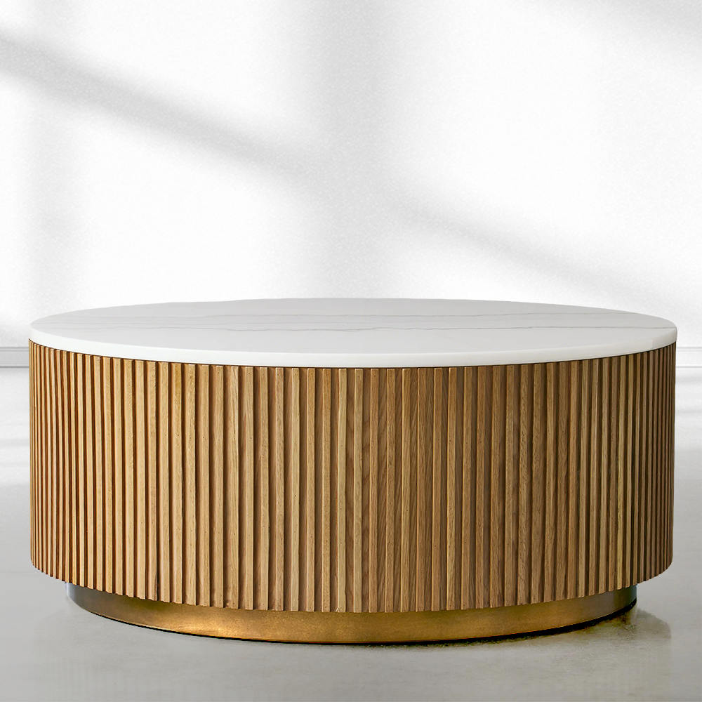 Fimley Round Coffee Table - thebelacan