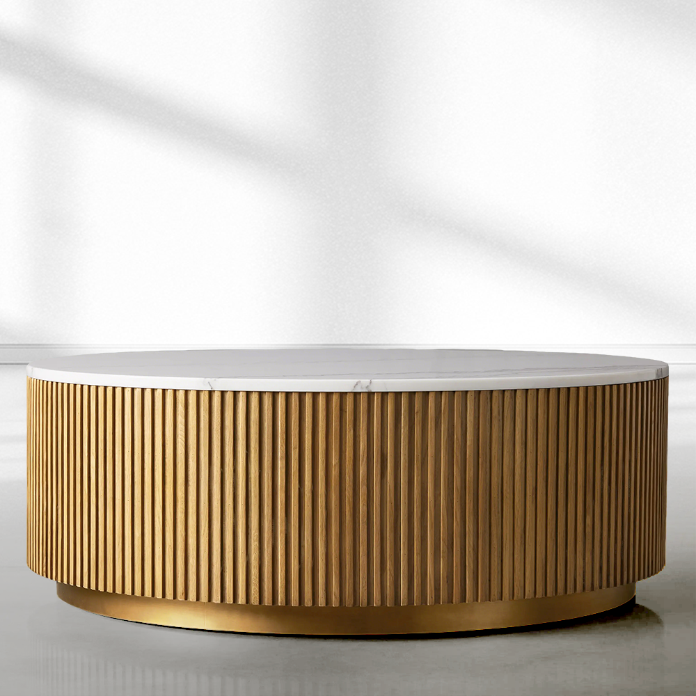 Fimley Round Coffee Table - thebelacan
