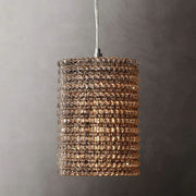 Halo Crystal Pendant 12"H - thebelacan