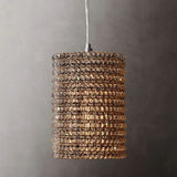 Halo Crystal Pendant 12"H - thebelacan