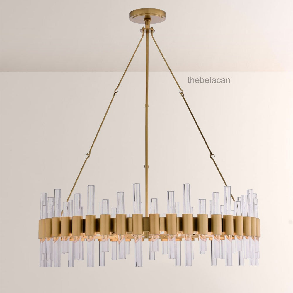 Hasluxe Large Chandelier - thebelacan