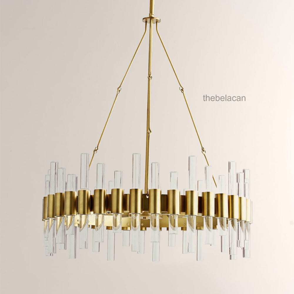 Hasluxe Small Chandelier - thebelacan