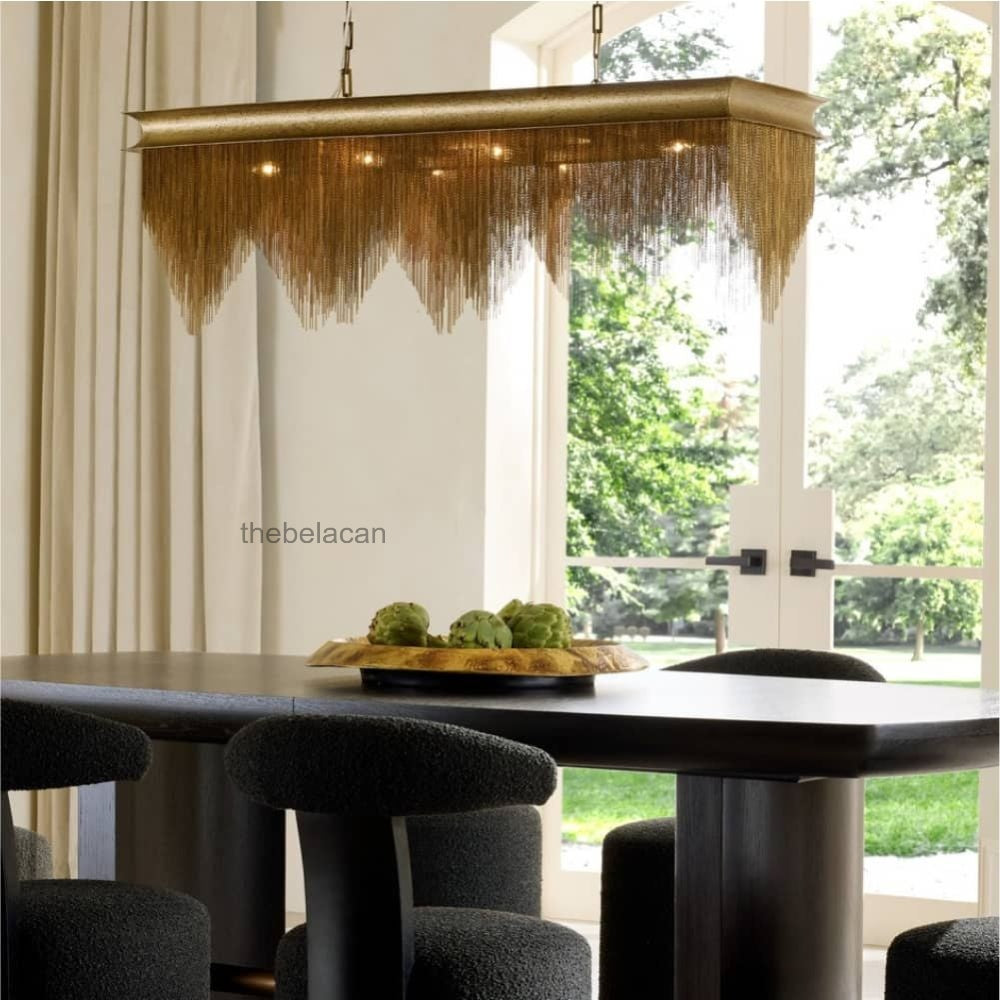 HeiVogue Linear Chandelier - thebelacan