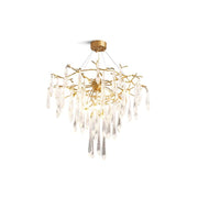 Icicle Crystal Luxury Branch Chandelier - thebelacan