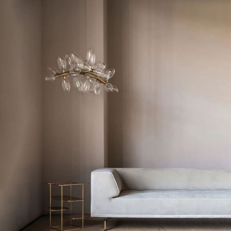 Kevin Art Grape 37-Light Chandelier 56" W - thebelacan
