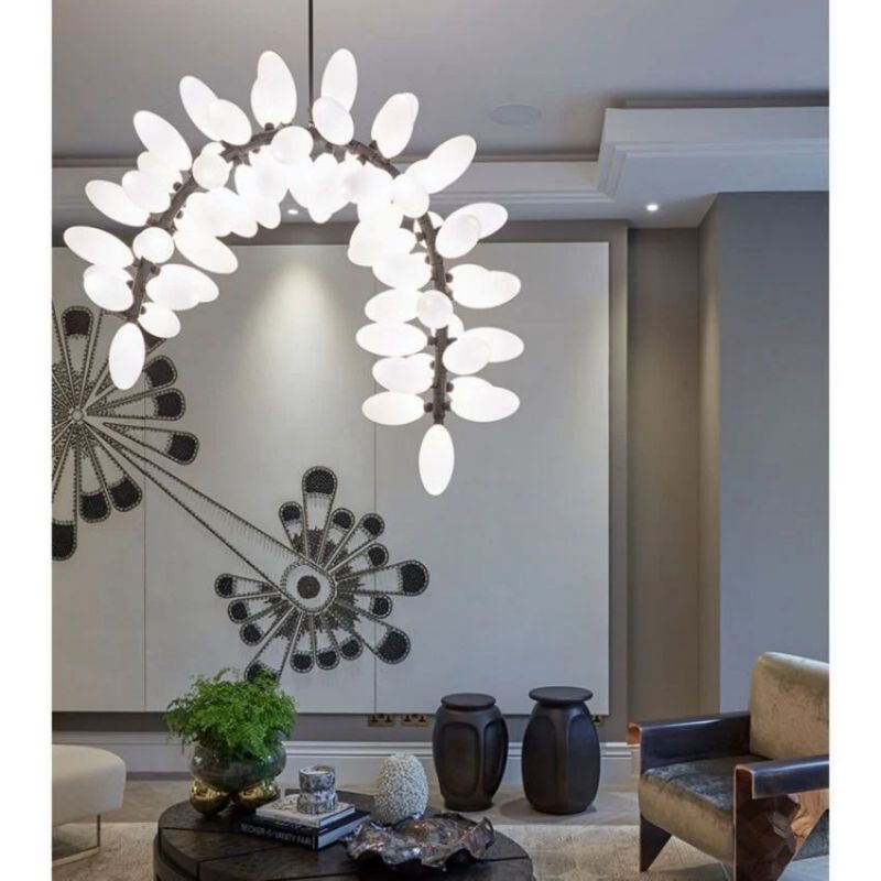 Kevin Art Grape 61-Light Chandelier 56"W - thebelacan