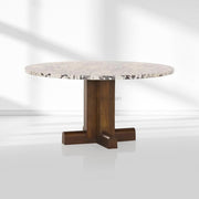 Khodier Round Dining Table - thebelacan