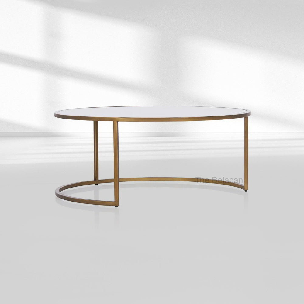 Knox Round Nesting Coffee Tables (set of 2) - thebelacan